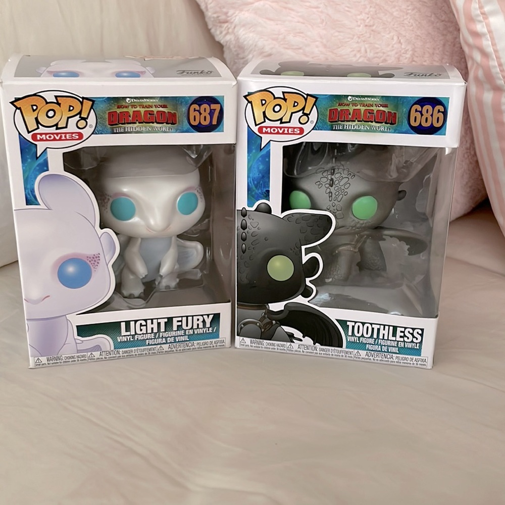 Pop! Movies Glow in the Dark How To Train Your Dragon “Hidden World”